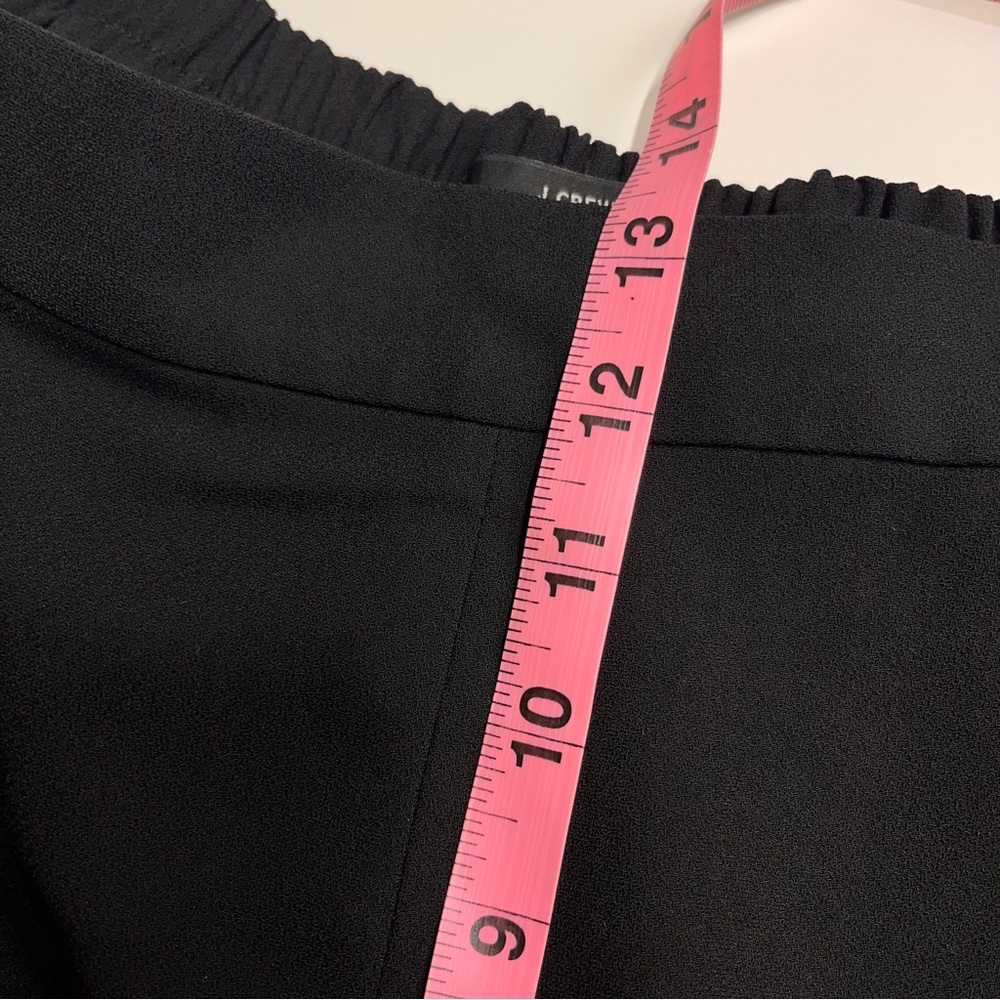 Imperfect J. Crew 365 Black Elastic Waist Pants pocket shirt classic black pants - Picture 8 of 14